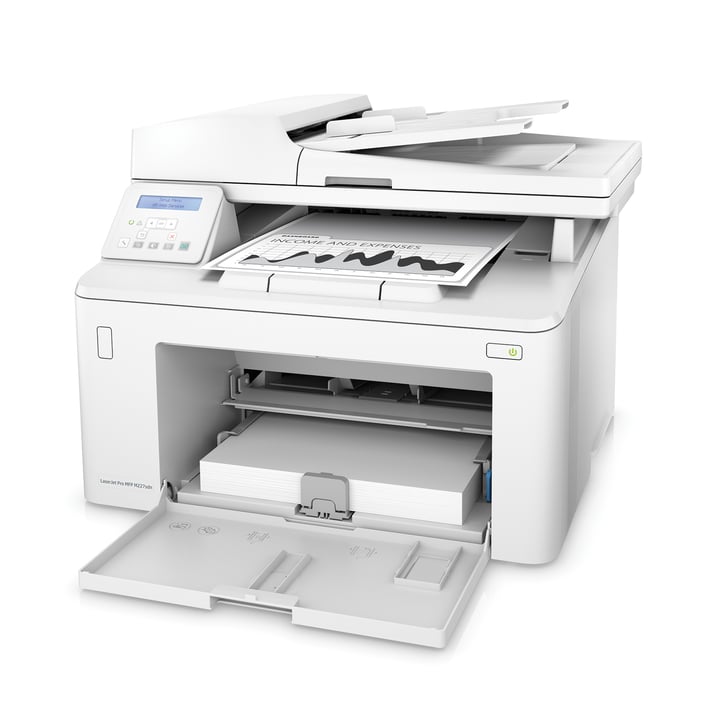 HP Лазерен принтер 4 в 1 LaserJet Pro MFP M227sdn, монохромен, A4