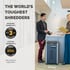 Fellowes Шредер за унищожаване на документи Powershred 225i, 100% Jam Proof, Strip-Cut