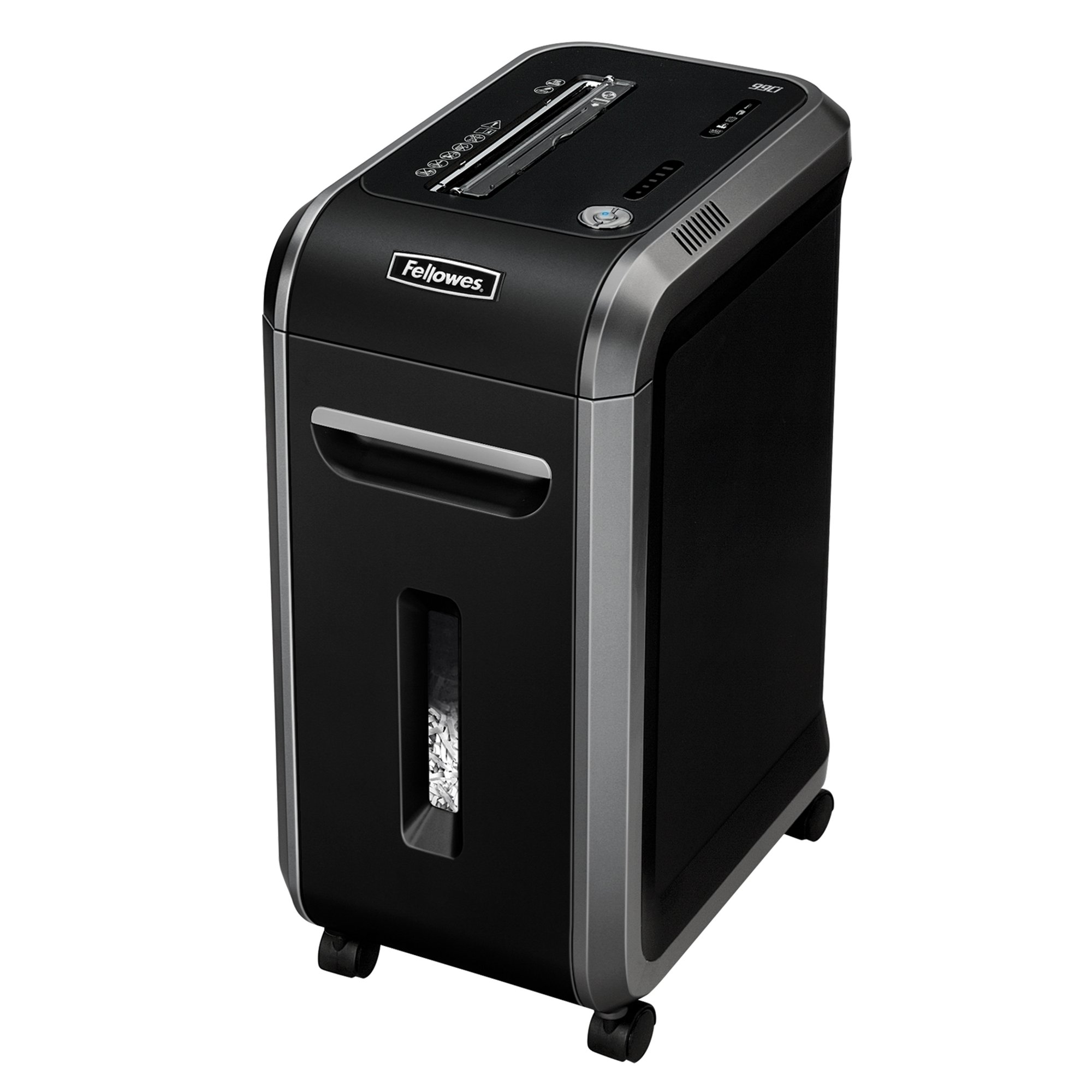 Fellowes Шредер за унищожаване на документи Powershred 99Ci, 100% Jam Proof, Cross-Cut, 34 L