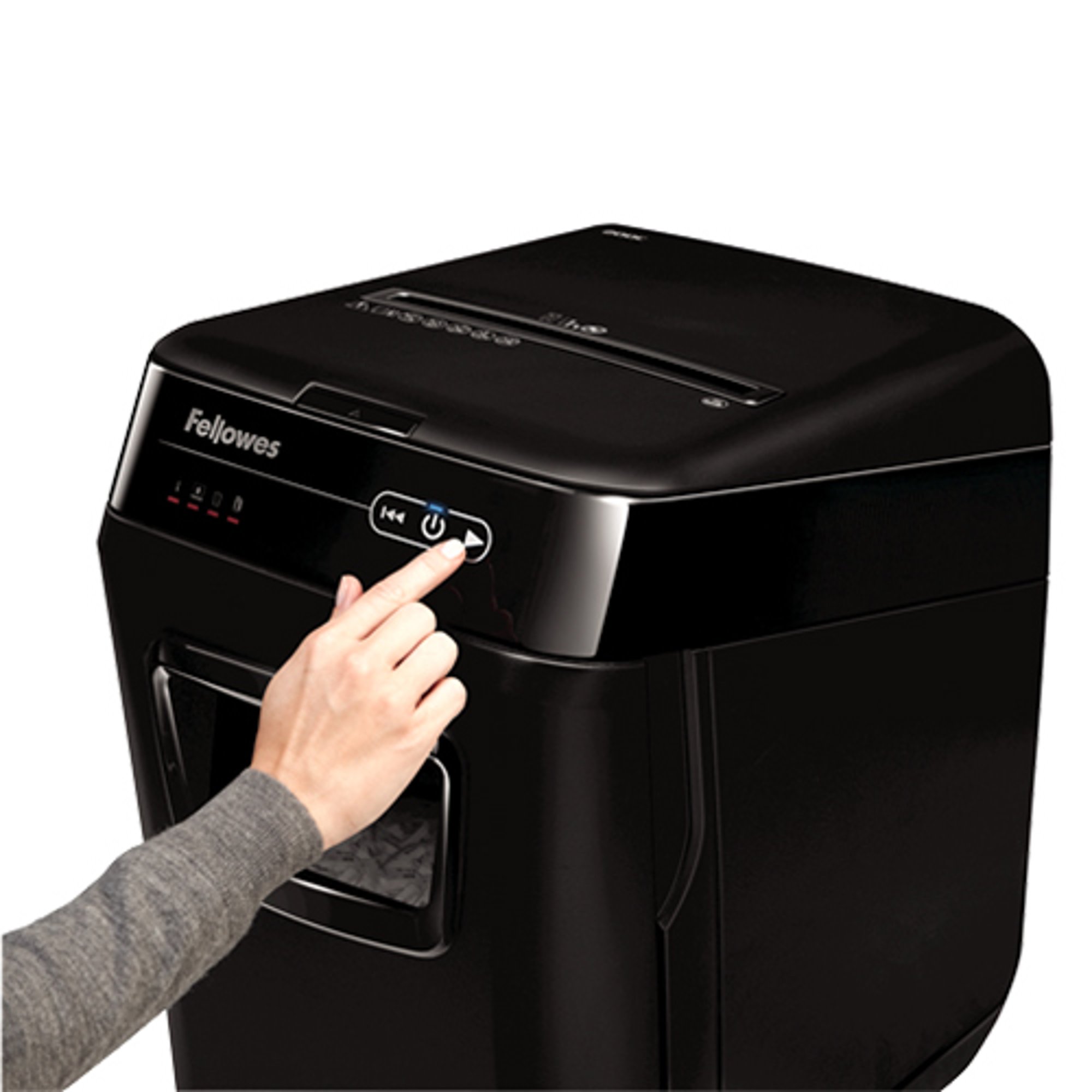 Fellowes Шредер за унищожаване на документи Automax 200C, Cross-Cut