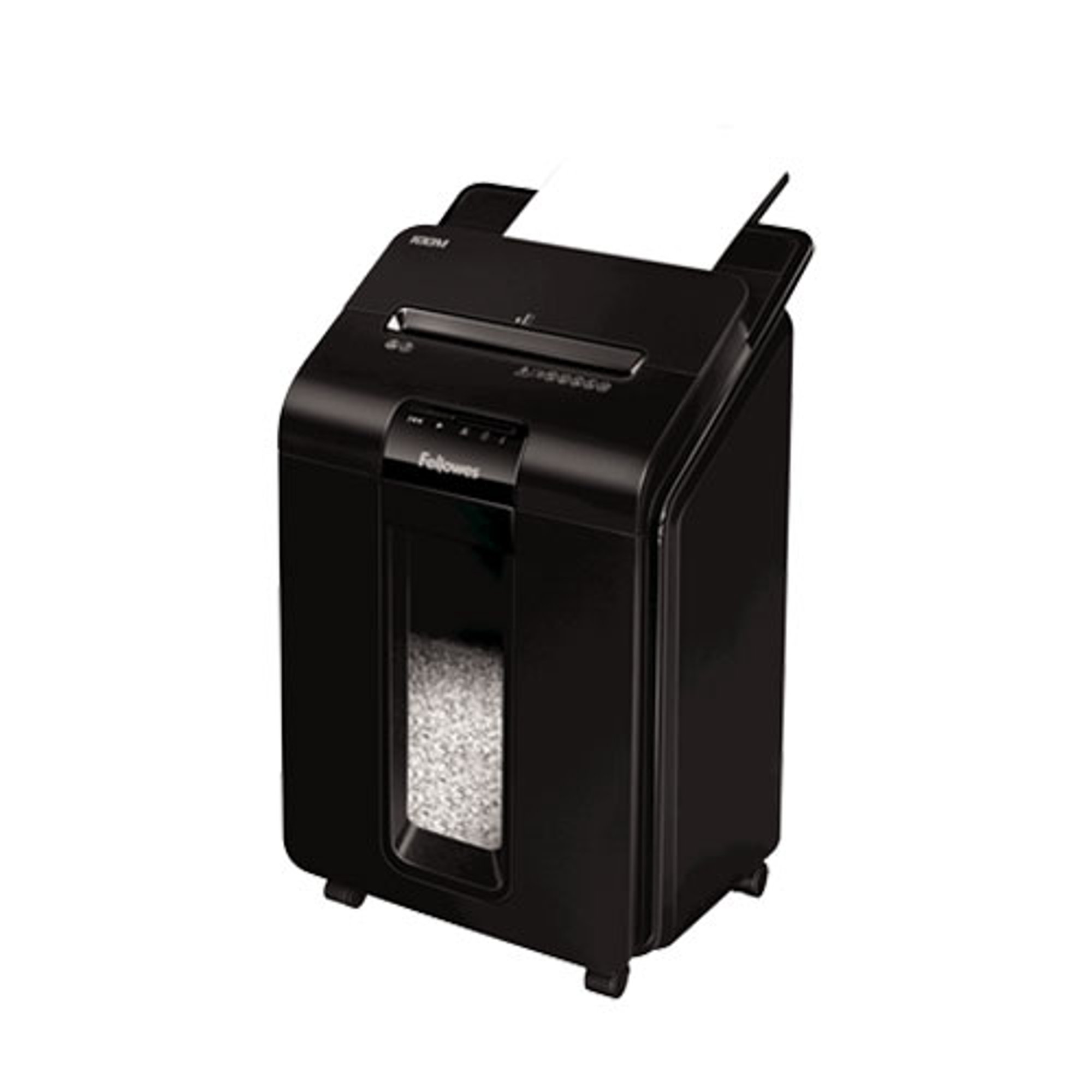 Fellowes Шредер за унищожаване на документи Automax 100M, Micro Cut, 23 L