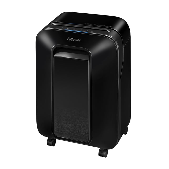 Fellowes Шредер за унищожаване на документи Powershred LX201, Microcut, 22 L, черен