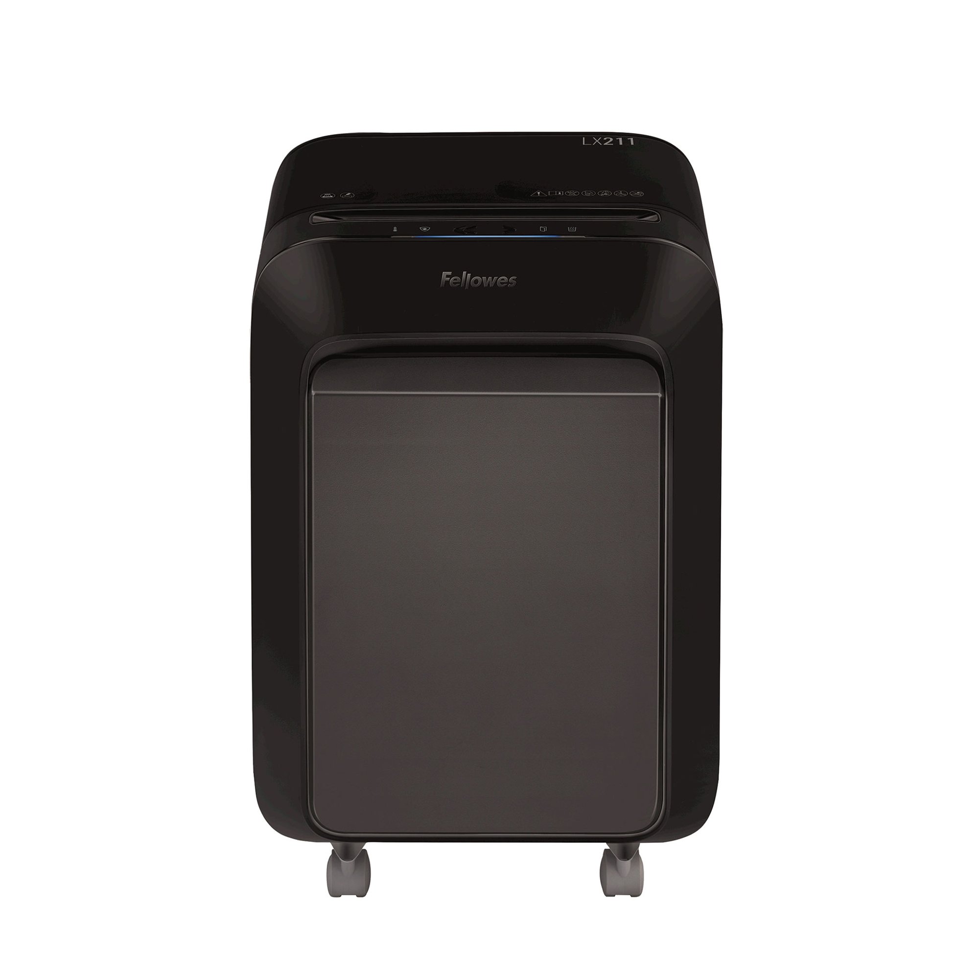 Fellowes Шредер за унищожаване на документи LX211, Micro-Cut, 23 L, черен