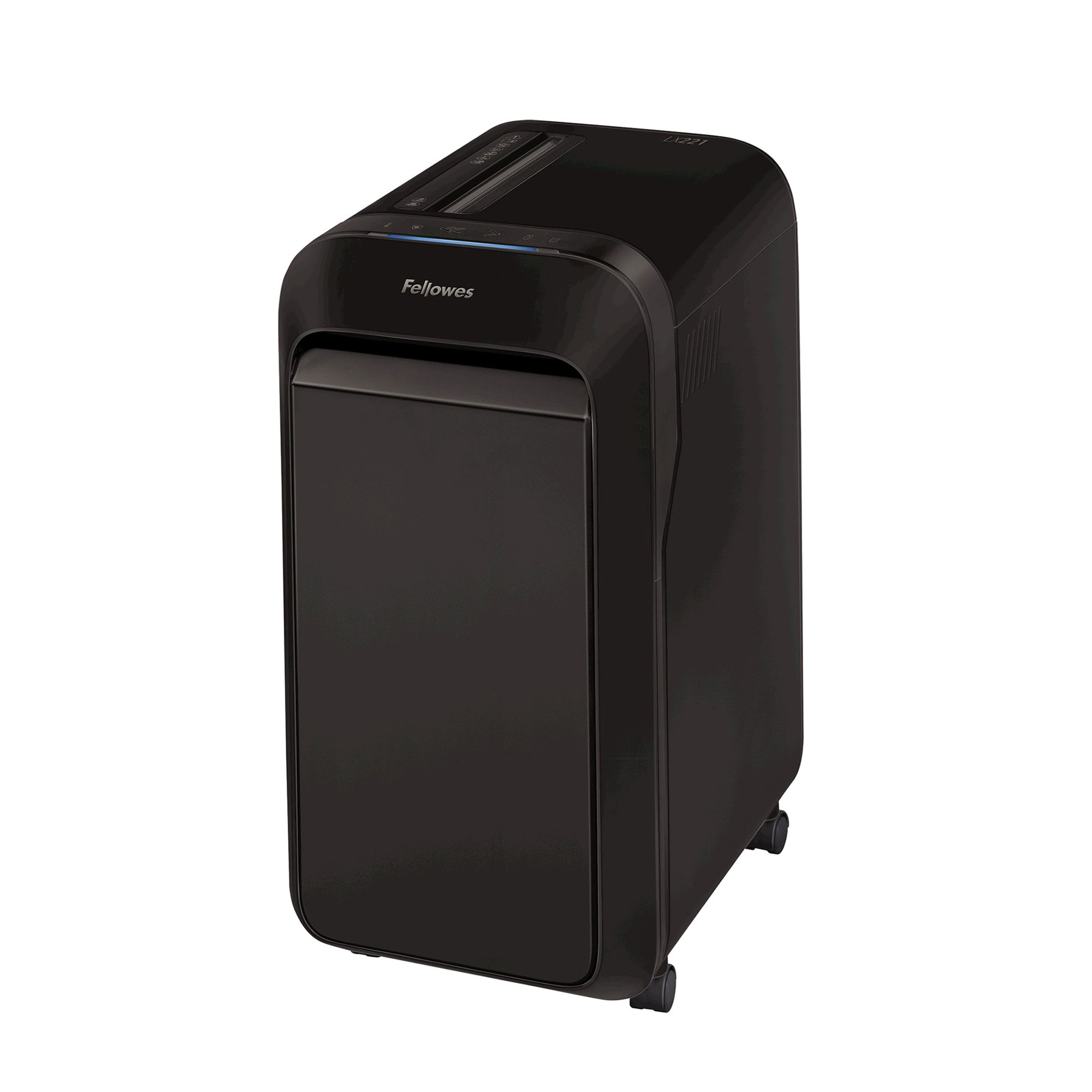 Fellowes Шредер за унищожаване на документи LX221, Micro-Cut, 30 L, черен