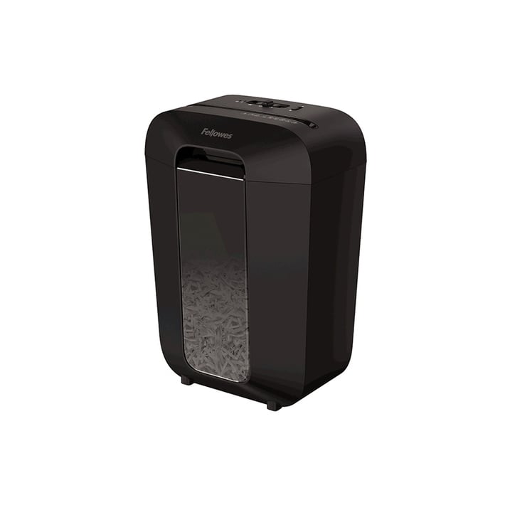 Fellowes Шредер за унищожаване на документи Powershred LX70, Cross-Cut, черен, 11.5 L