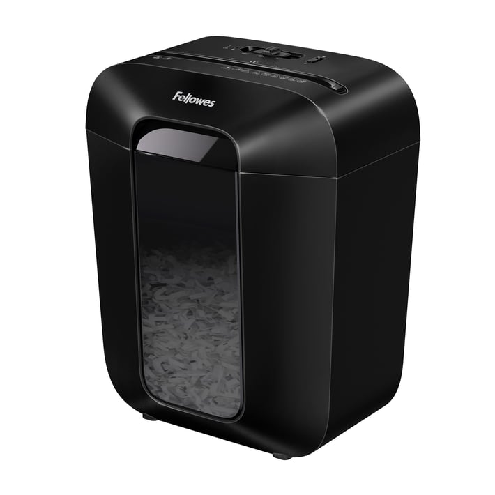 Fellowes Шредер за унищожаване на документи Powershred LX45, Cross-Cut, черен