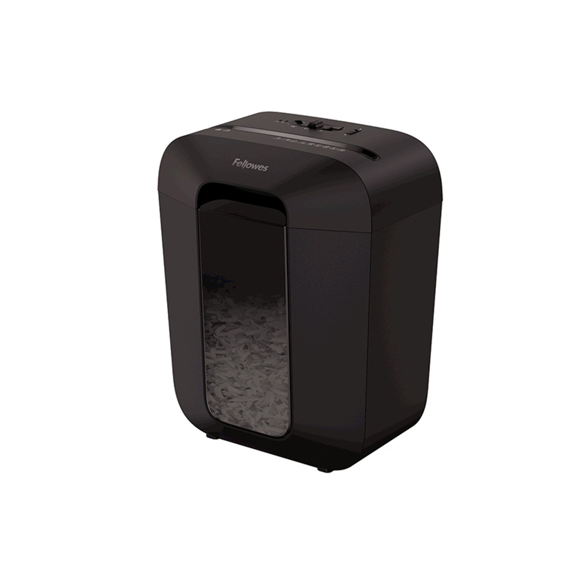 Fellowes Шредер за унищожаване на документи Powershred LX45, Cross-Cut, черен