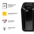 Fellowes Шредер за унищожаване на документи Powershred LX65, P-4, Cross-Cut, черен