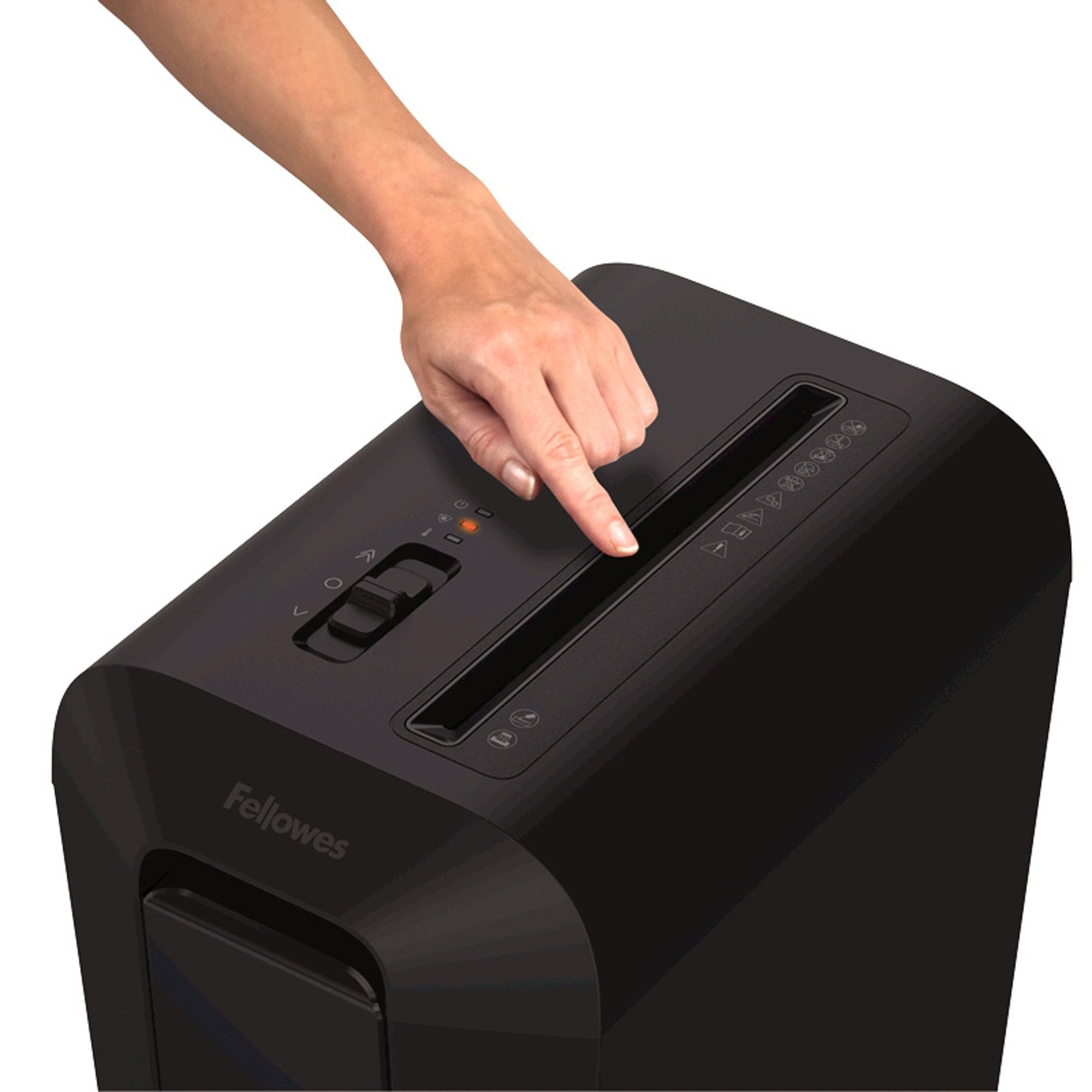 Fellowes Шредер за унищожаване на документи Powershred LX65, P-4, Cross-Cut, черен