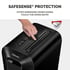 Fellowes Шредер за унищожаване на документи Powershred LX65, P-4, Cross-Cut, черен