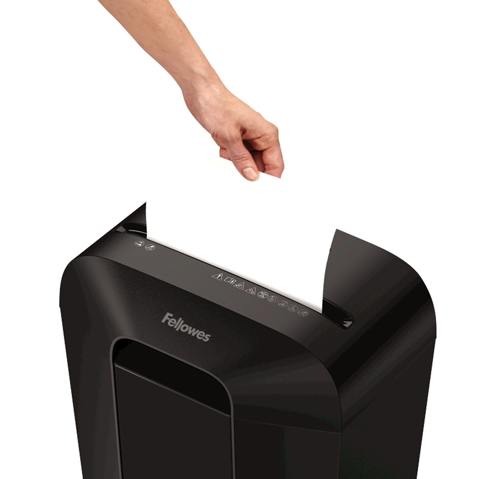 Fellowes Шредер за унищожаване на документи Powershred LX50, P-4, Cross-Cut, черен