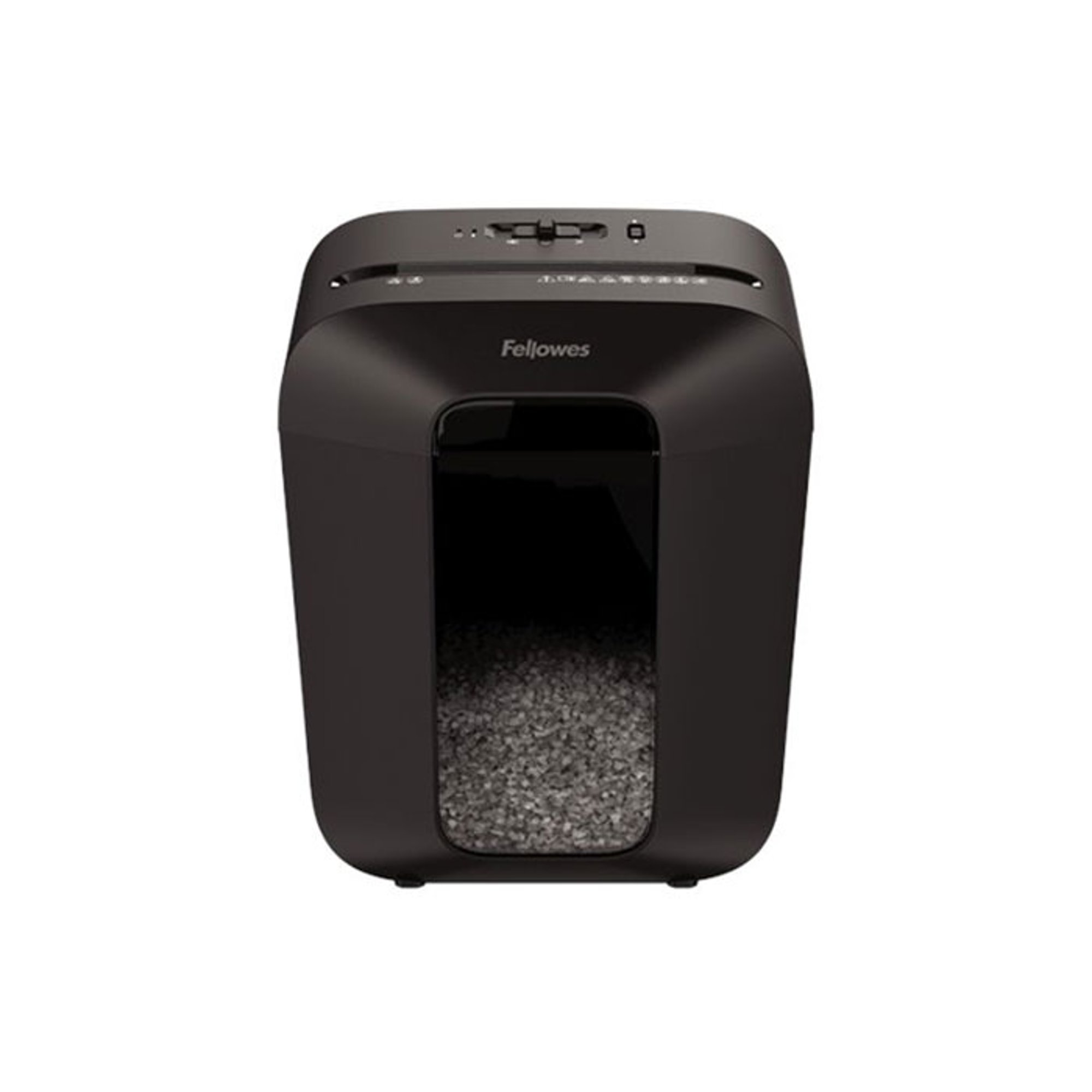 Fellowes Шредер за унищожаване на документи LX41, P-4, Micro-Cut, 17 L, черен