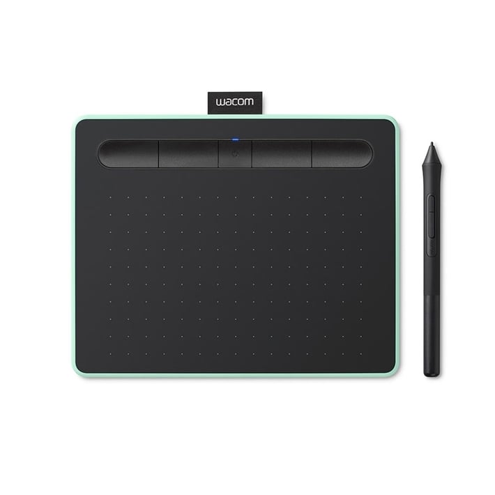 Wacom Графичен таблет Intuos M, 2540 lpi, 4K, USB, с писалка, зелен