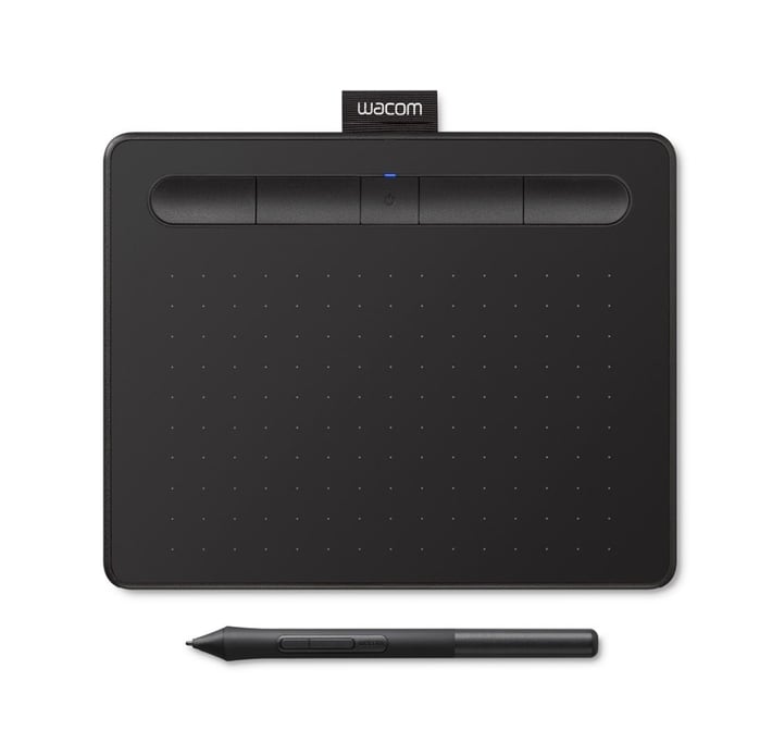 Wacom Графичен таблет Intuos S, Bluetooth, черен