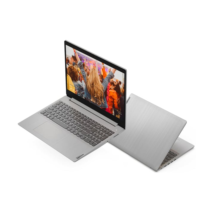 Lenovo Лаптоп IdeaPad 3, 81WQ00P3BM, 15.6'', Intel Celeron, 256 GB SSD, 4 GB RAM, сребрист