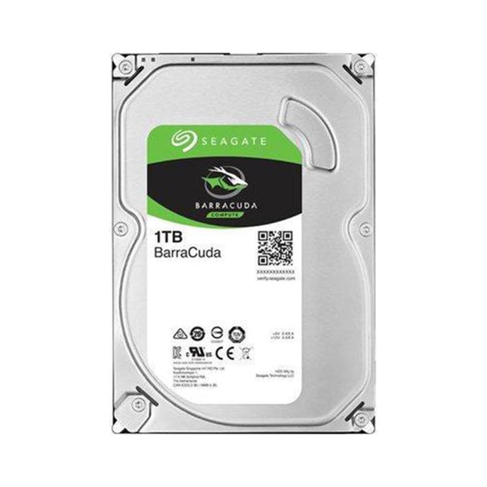 Seagate Твърд диск Barracuda, ST1000DM010, вътрешен, HDD, 1 TB, Sata 6G