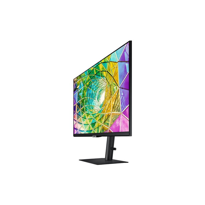 Samsung Монитор, 27'', LED, 3840 x 2160, 300 cd/m2, 5 ms, HDMI, USB, черен