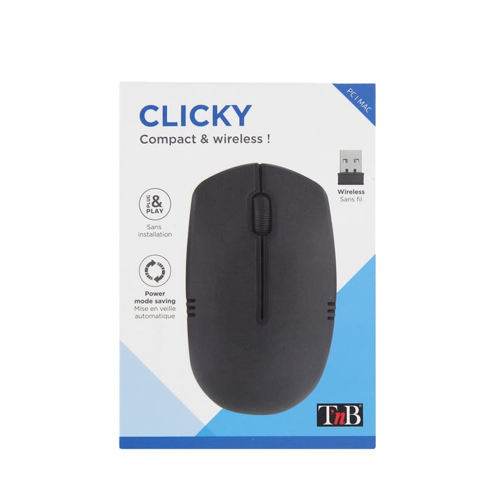 TNB Мишка Clicky, безжична