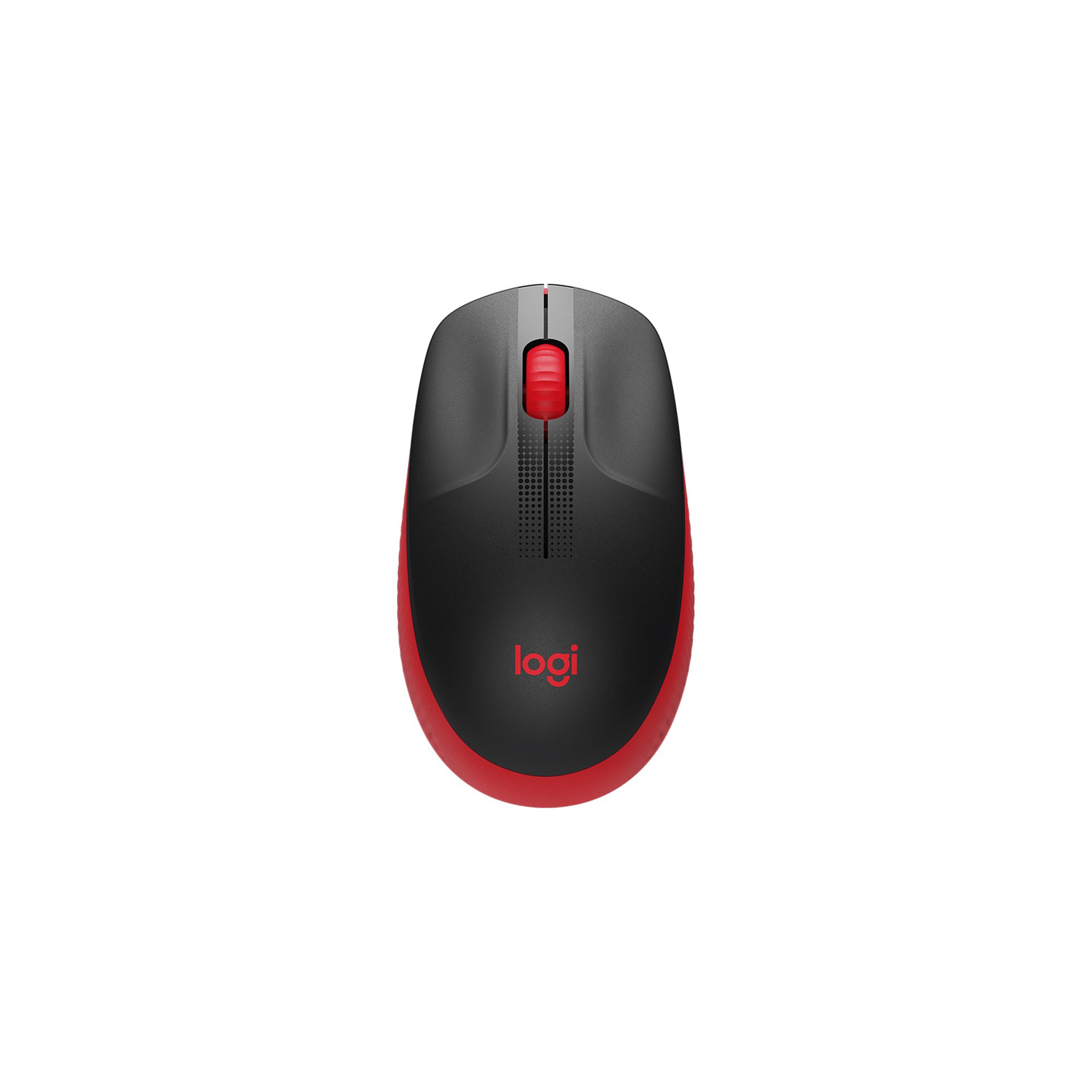 Logitech Мишка M190, безжична, червена