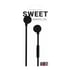 TNB Слушалки Sweet In Ear, с микрофон, черни