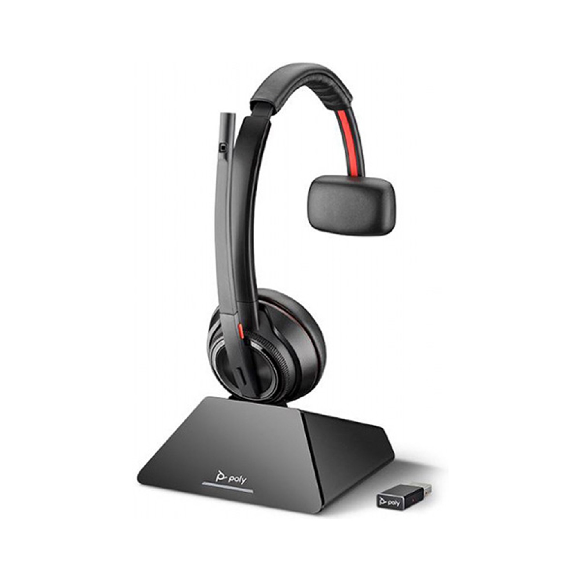 Plantronics Слушалки Savi W8210 UC, mono, черни