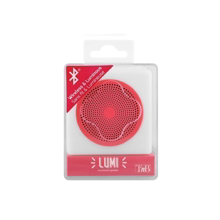 TNB Тонколона Lumi2, 3W, с Bluetooth, розова