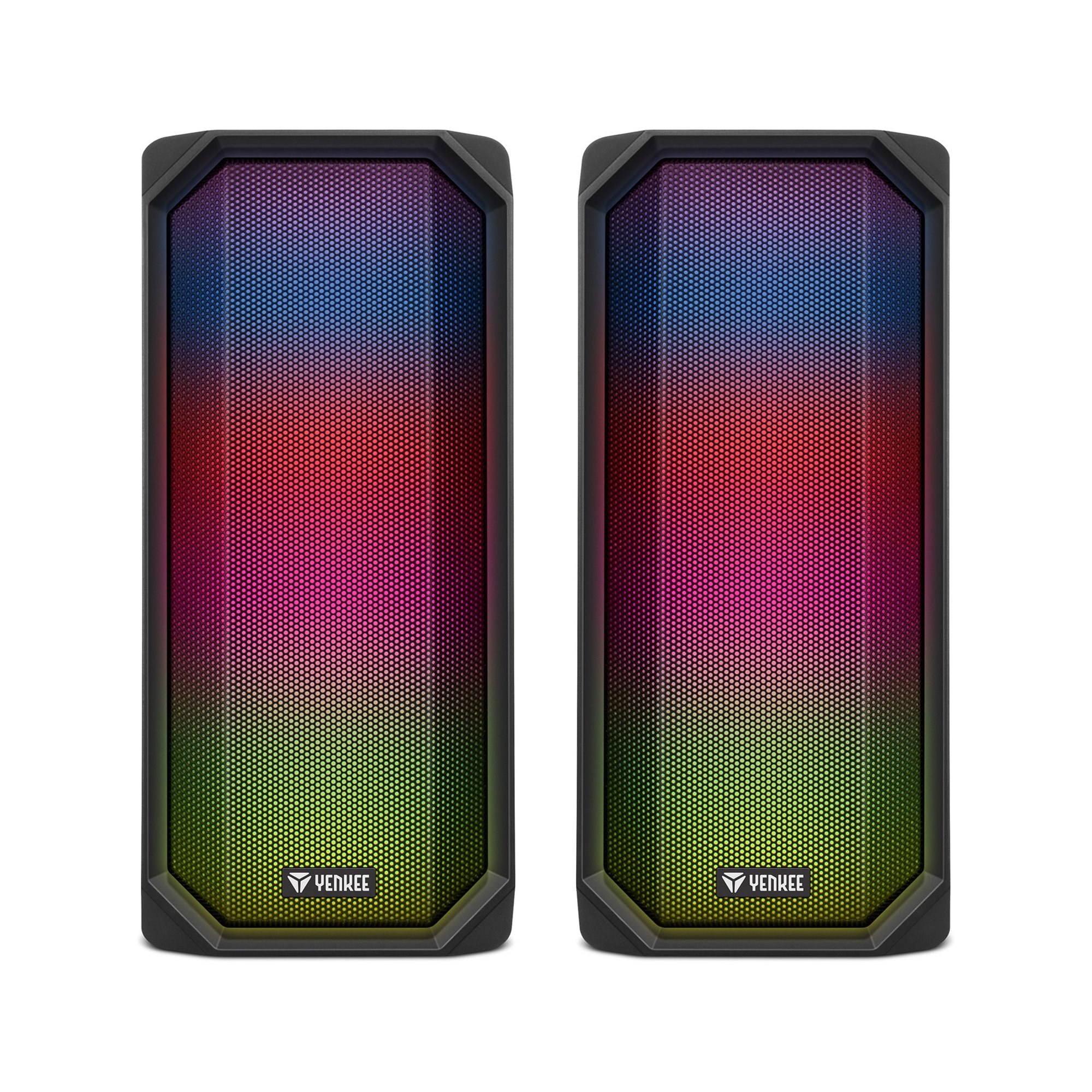 Yenkee Тонколони 2004RGB, Bluetooth 5.0, USB 2.0, с подсветка