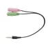 Адаптер TNB, двоен, 3.5 mm