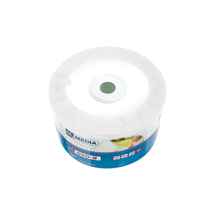 My Media DVD-R, Printable, 4.7 GB, 16x, 50 броя, фолирани