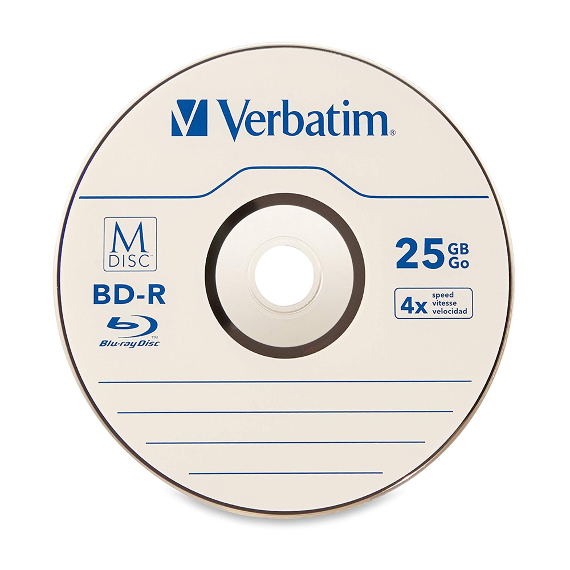 Verbatim BD-R, 25 GB, 4x