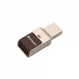 Verbatim USB флаш памет Secure, USB 3.2, 32GB, с пръстов отпечатък