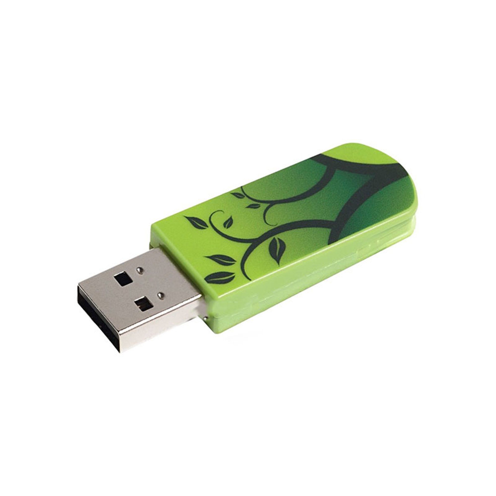 Verbatim USB флаш памет Mini Elements, USB 2.0, 16 GB, земя