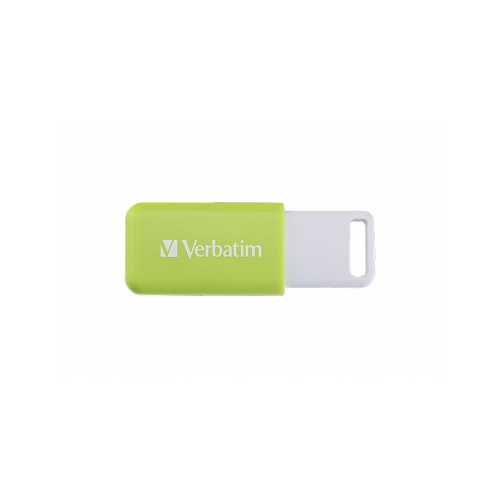 Verbatim USB флаш памет DataBаr, USB 2.0, 32 GB, зелена