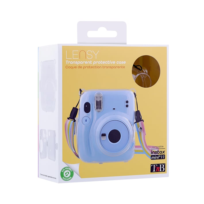 TNB Калъф за фотоапарат Instax Mini 11, прозрачен