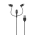 Кабел TNB 3 в 1 Lightning, с micro USB и USB type C, 1.5 m, USB-C