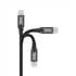 Yenkee Кабел 631 BK, USB-C Male към Lightning Male, 1 m, черен