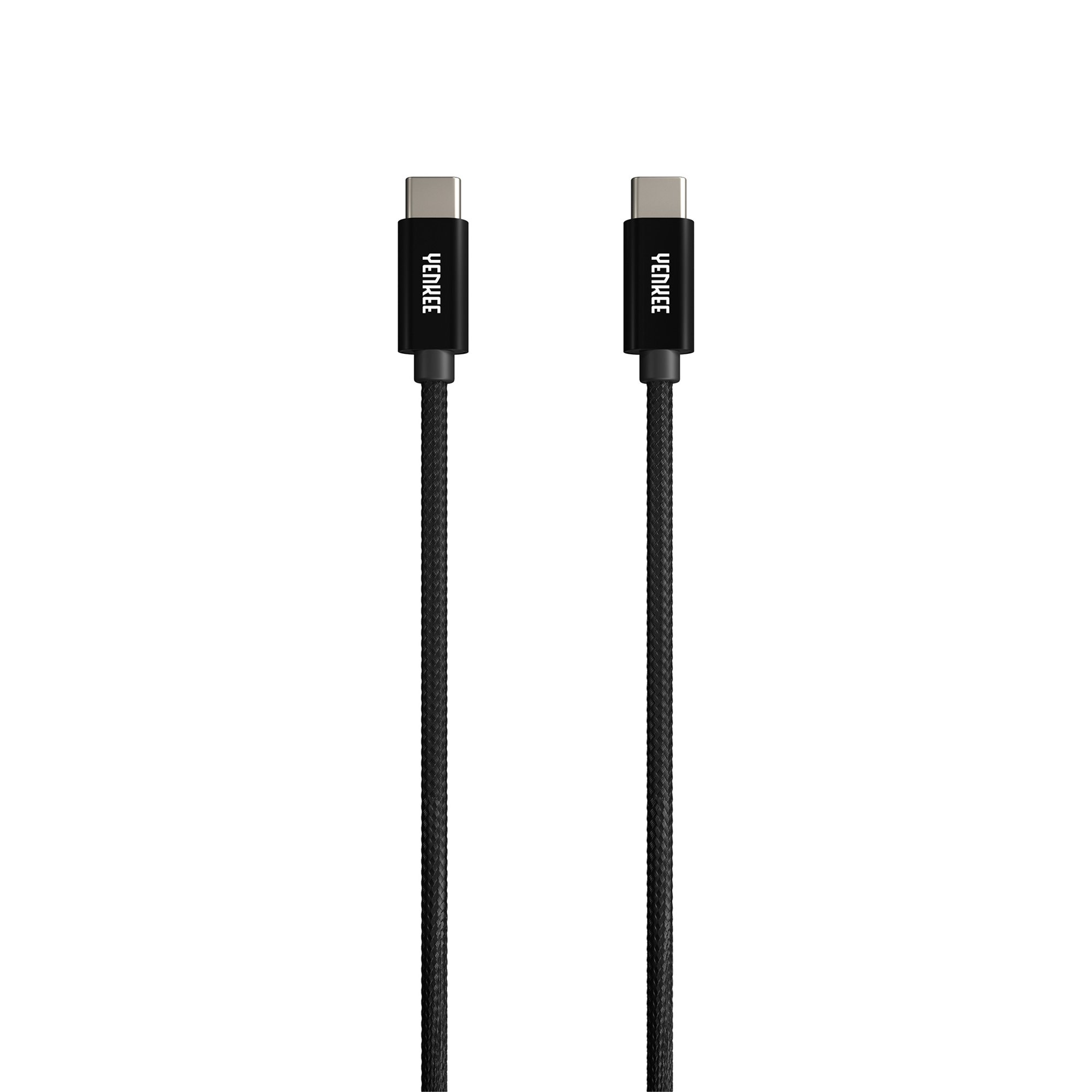 Yenkee Кабел USB Type-C към USB Type-C, 3 m, черен