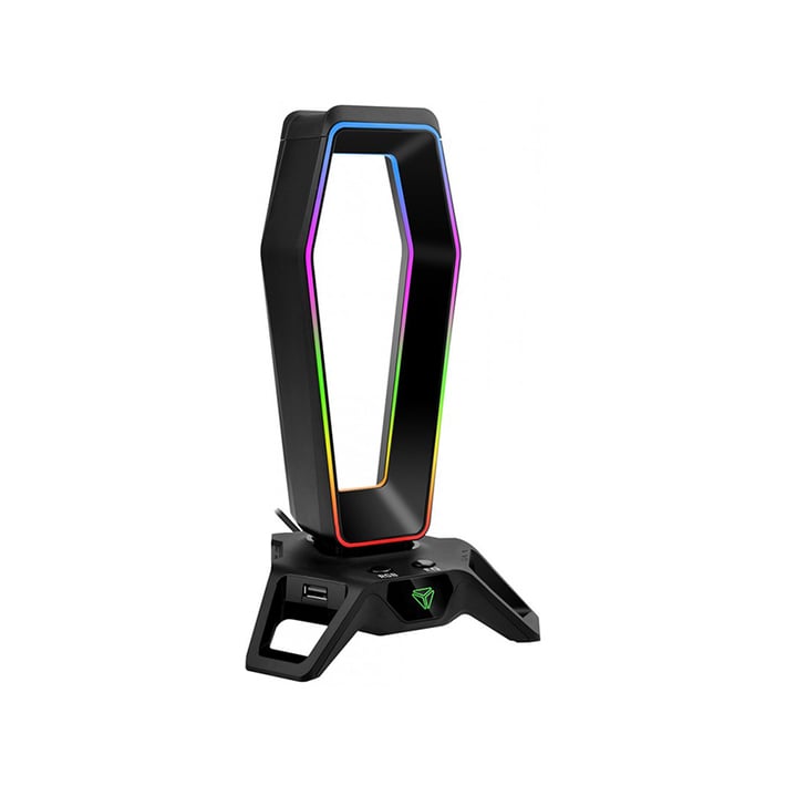 USB Хъб и стойка за слушалки Yenkee 3000 Gaming, 3 USB 2.0