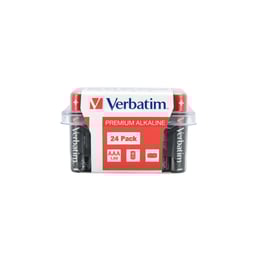 Verbatim Алкална батерия, AAA, 1.5 V, 24 броя