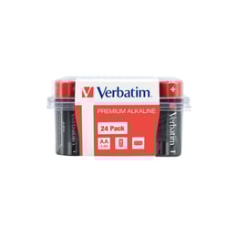 Verbatim Алкална батерия, AA, 1.5 V, 24 броя