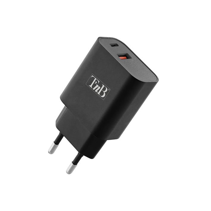 TNB Зарядно устройство, USB-C, 100 - 240 V, черно