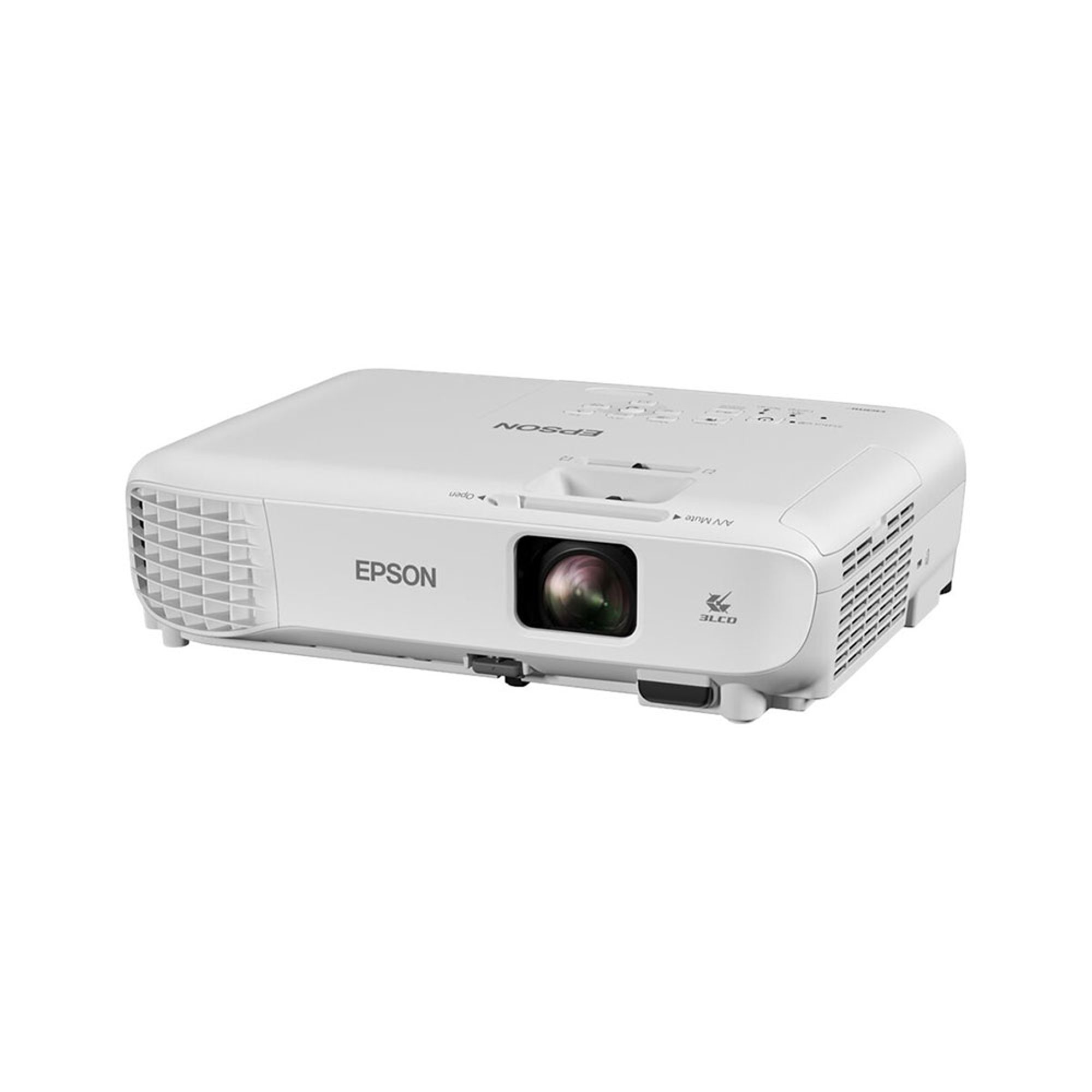 Epson Проектор EB-W06, 3LCD, Full HD, 3700 lm, 1280 x 800, HDMI, VGA, бял