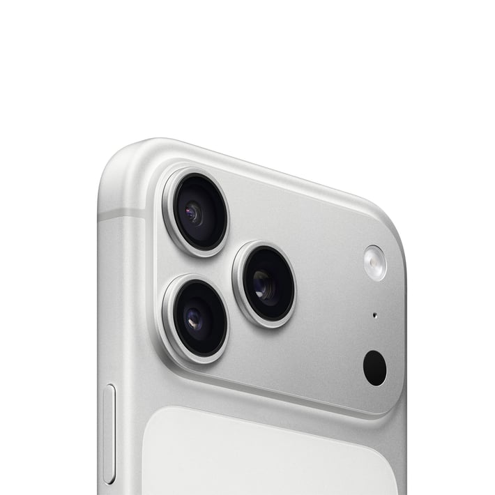 Смартфон Apple iPhone 17 Pro Max, 512 GB, 12 GB RAM, 48 MP камера, 5000 mAh, 6.9'', сребрист