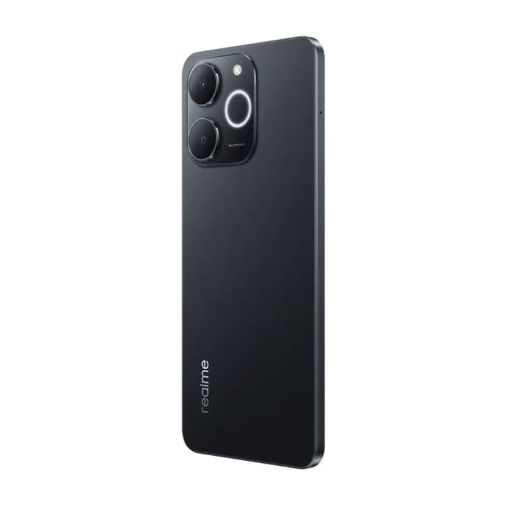 Смартфон Realme Note 70T, Dual SIM, 128 GB, 4 GB RAM, 13 MP камера, 6000 mAh, 6.74'', черен