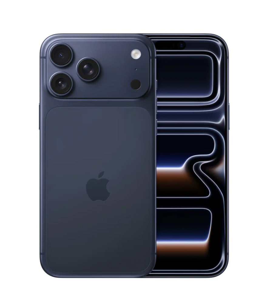 Смартфон Apple iPhone 17 Pro Max, 512 GB, 12 GB RAM, 48 MP камера, 5000 mAh, 6.9'', син
