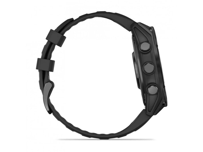 Смарт часовник Garmin Fenix 8, 1.4'', 47 mm, сиво-черен