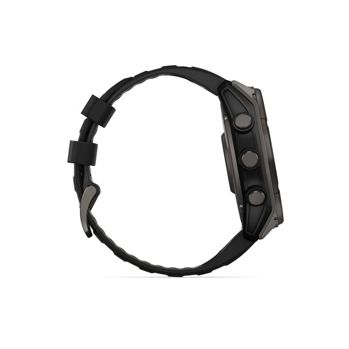 Смарт часовник Garmin Fenix Solar, 1.4'', 51 mm, сив