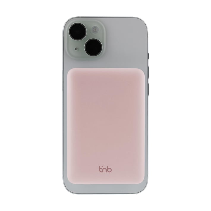 TNB Външна батерия Magsafe, 20 W, 5000 mAh, розова