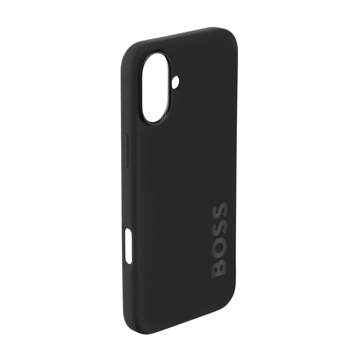 Hugo Boss Калъф за телефон, за iPhone 16 Plus, черен