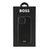 Hugo Boss Калъф за телефон Grained, за iPhone 16 Pro Max, черен